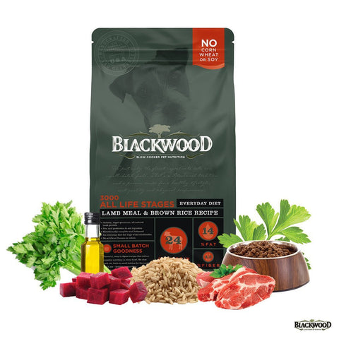 Blackwood para Perros de Todas Las Edades con Cordero y Arroz Integral Blackwood